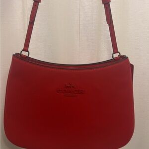 Coach Vibrant Red Shoulder Bag